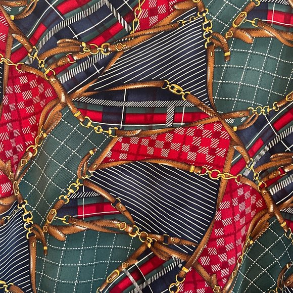 Vintage Bomber Jacket with Gold Buttons and Pockets - Picture 8 of 8